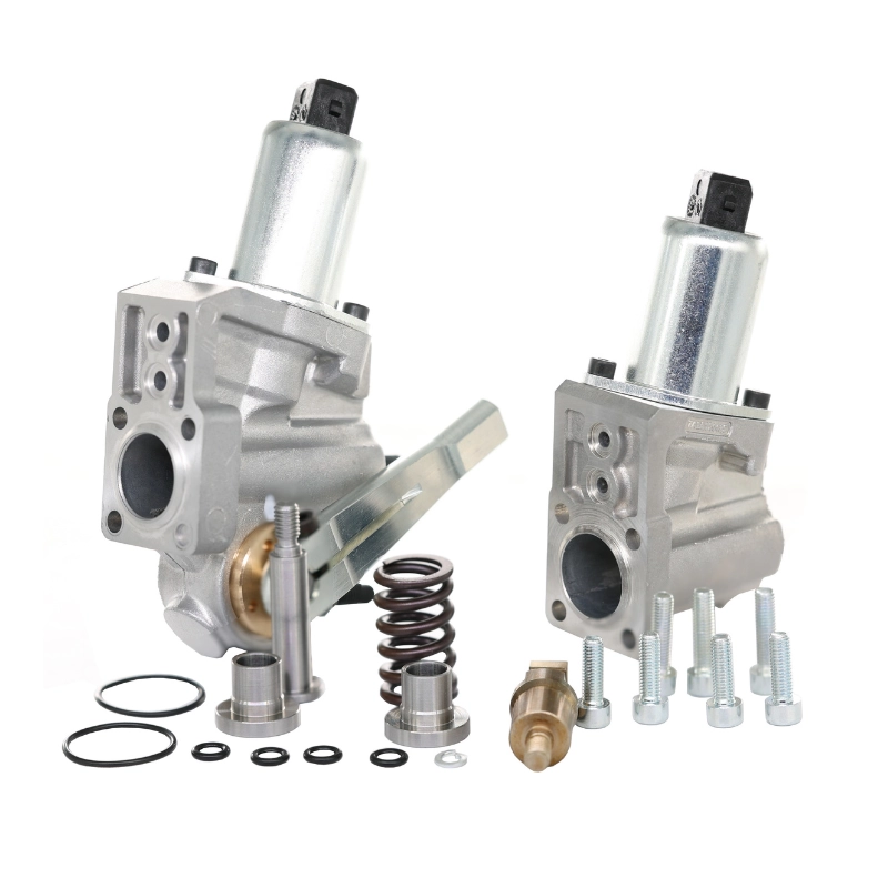 Walvoil DPX100 8EB3TLHF3 24VDC Electrohydraulic Control Kit with Emergency Lever & Stroke Limiter